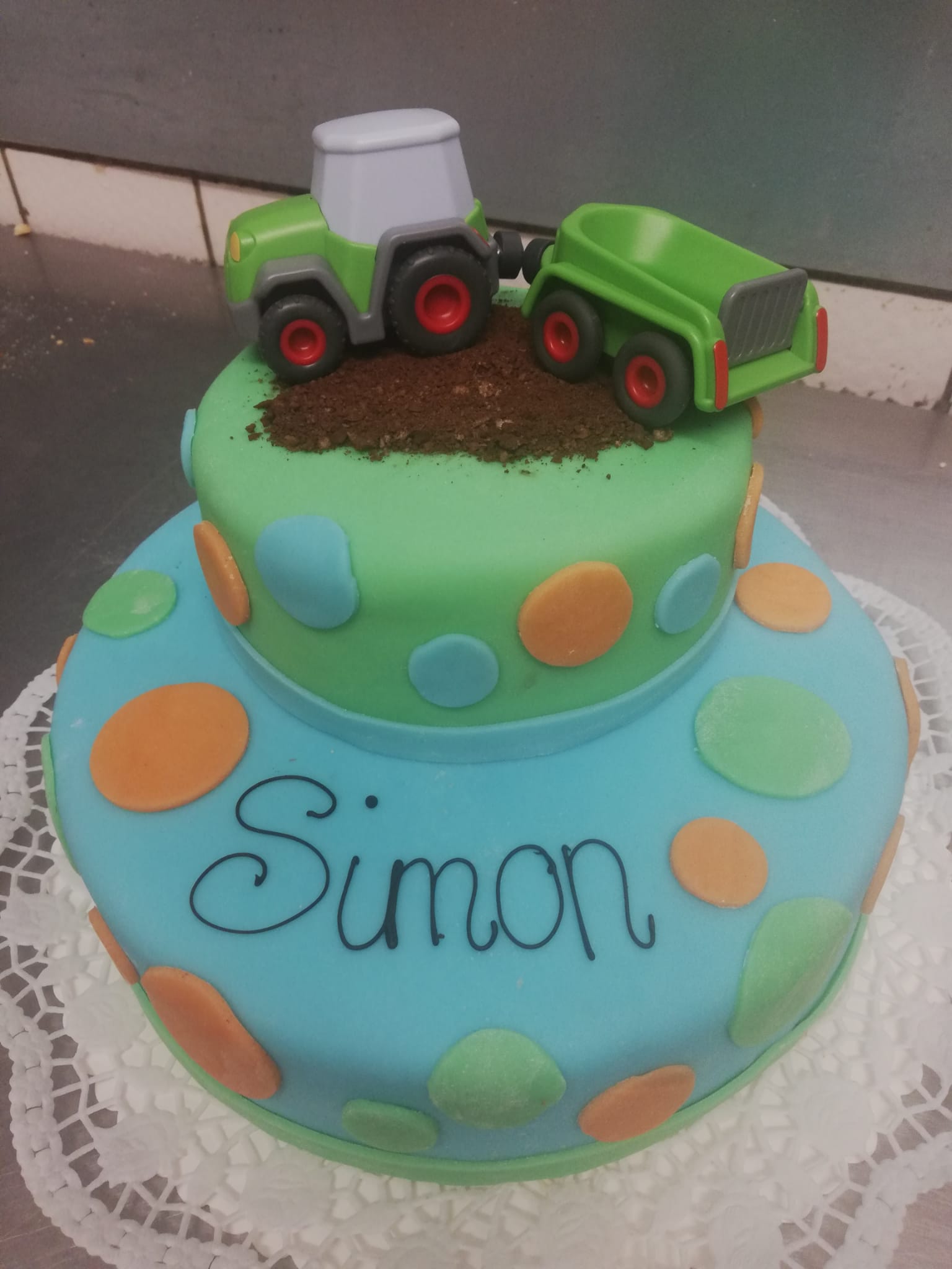 Traktor Torte