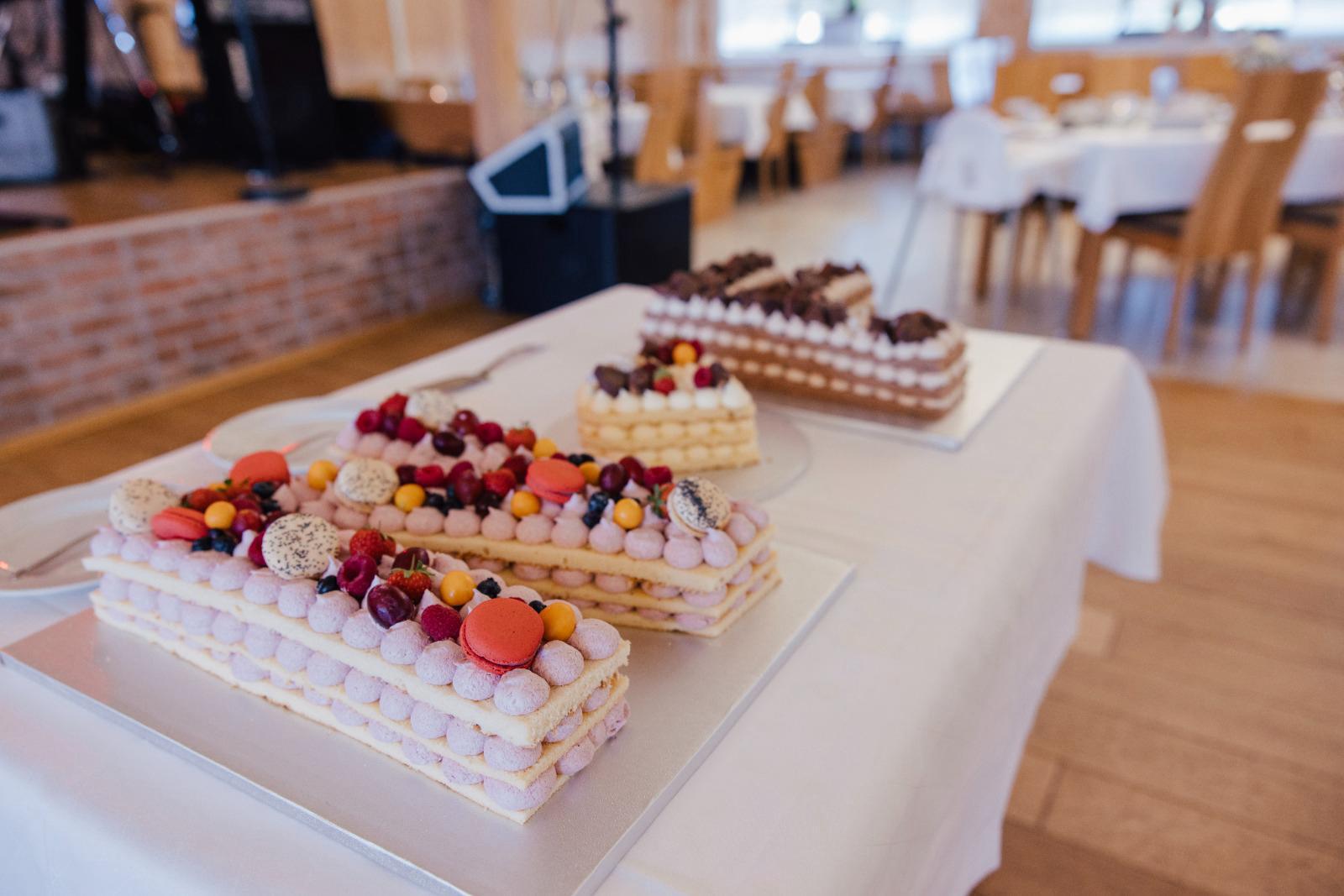 Buchstabenkuchen & Torten